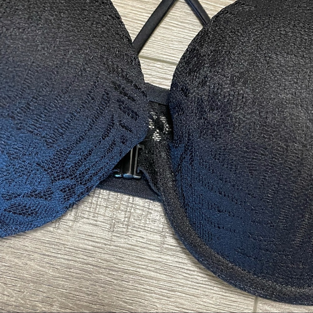 Victorias Secret PINK Lace over Push Up Padded Bra - Picture 2 of 7